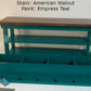 Two Shelf Bench & Coat Rack Cubbie Set