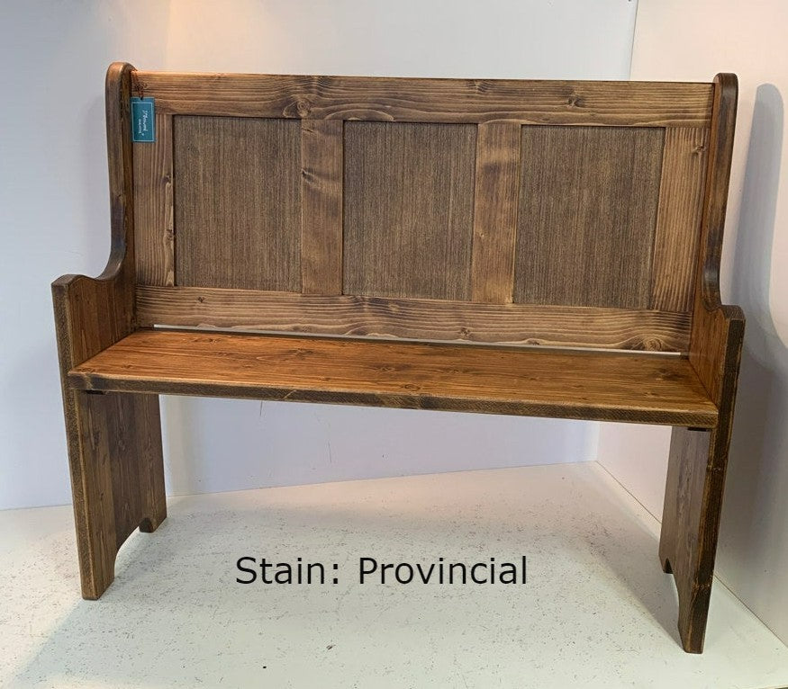 Shaker Style Pew Bench
