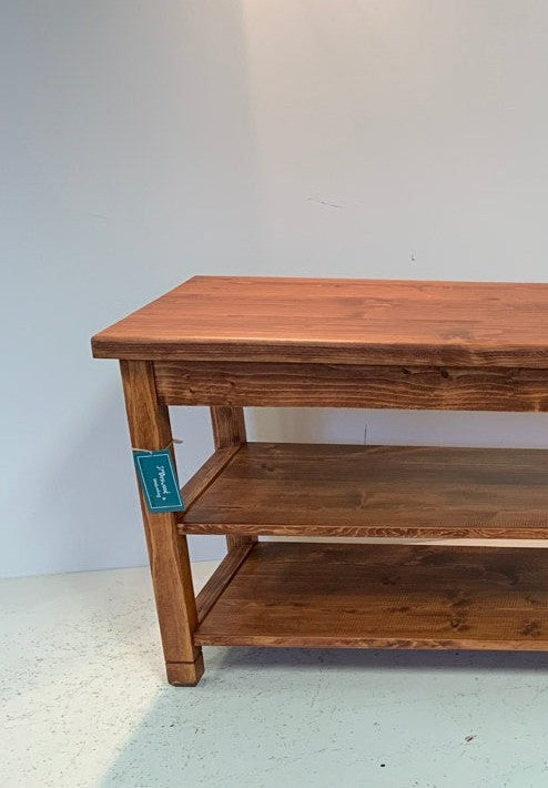 Two Shelf Bench & Coat Rack Cubbie Set – Boxwood Woodworking