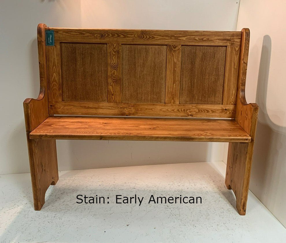 48" Shaker Style Pew Bench