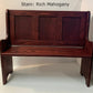 Shaker Style Pew Bench