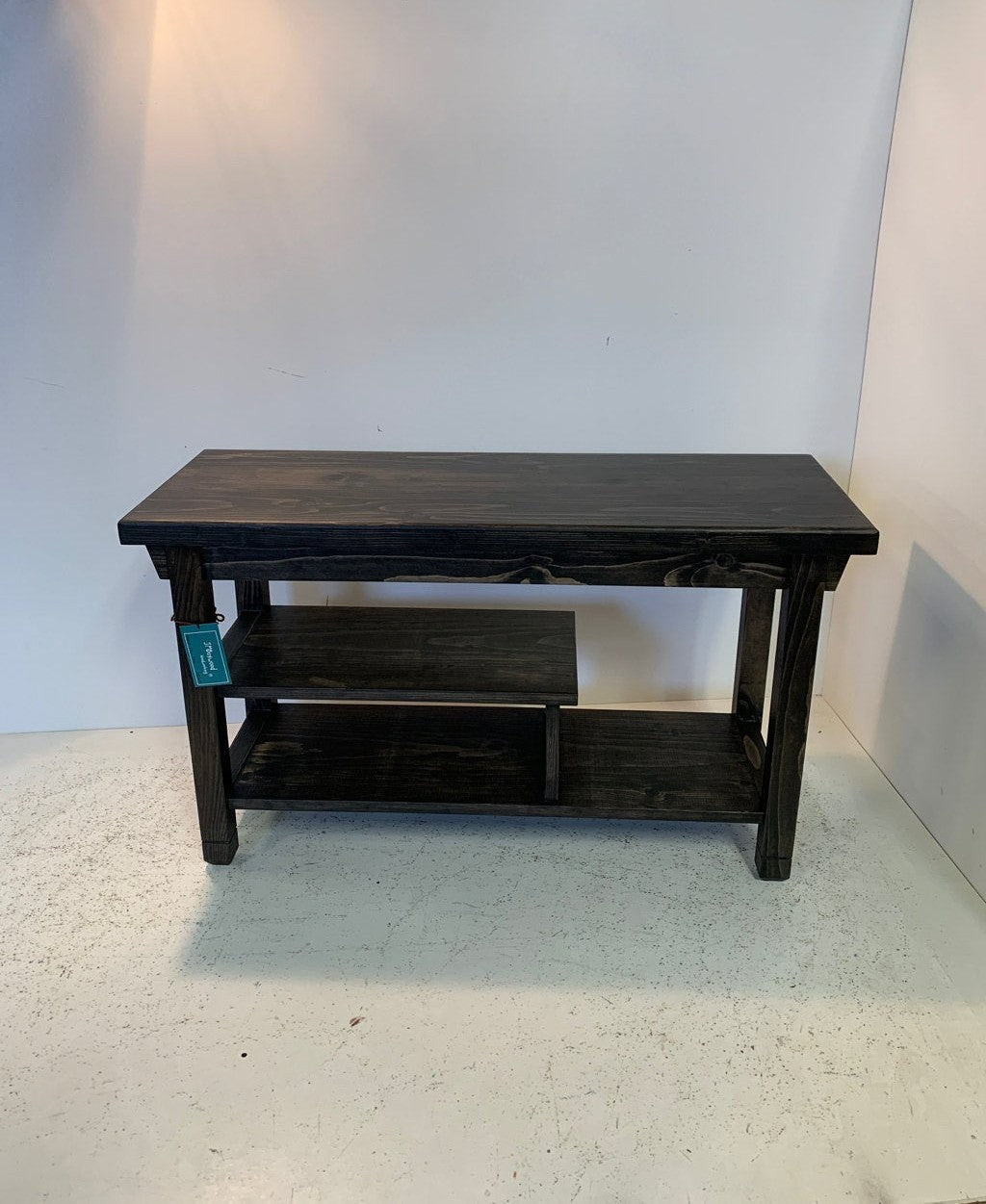 Bench With 2/3 Boot Shelf